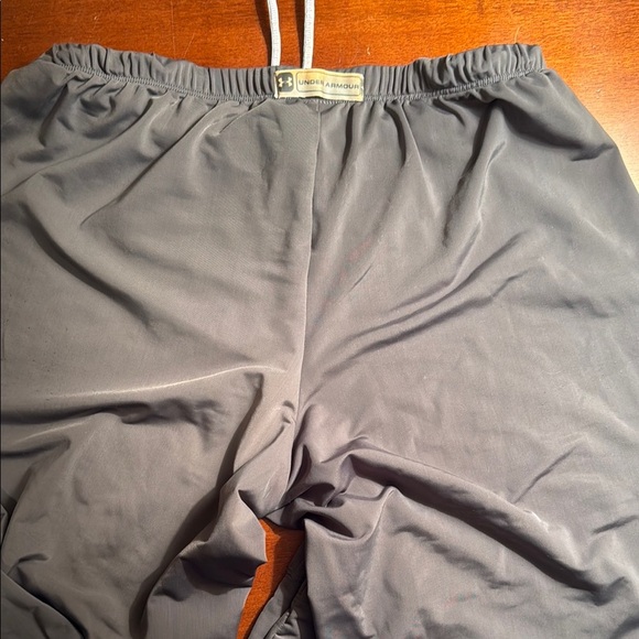 Under Armour Gray, lightweight 100% Polyester Joggers, Size Medium Preowned - Picture 7 of 10
